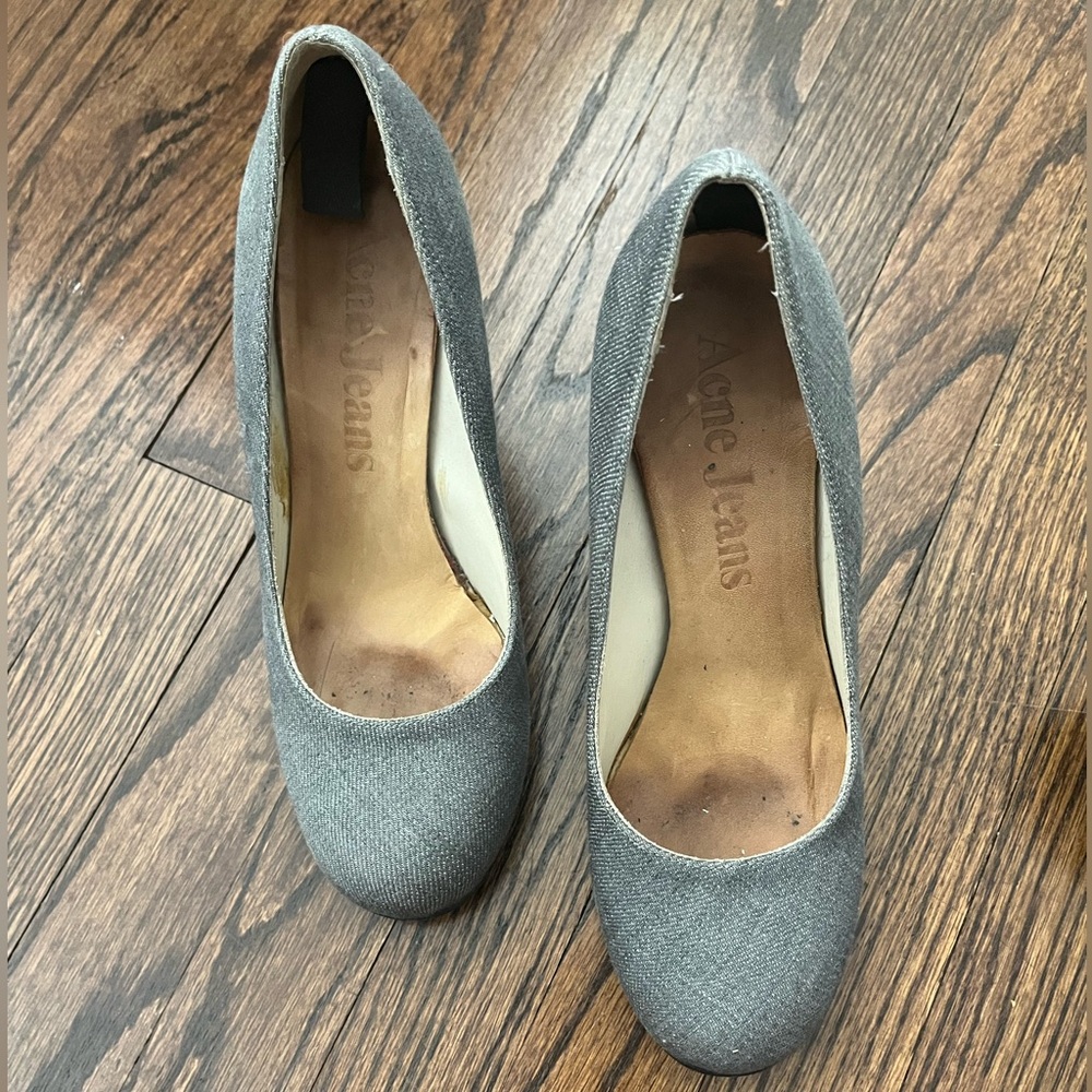 Acne jeans vintage heels